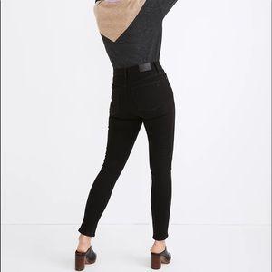 NWT-Madewell 10” high-rise skinny jeans in Simonson wash, heatrich edition sz 25